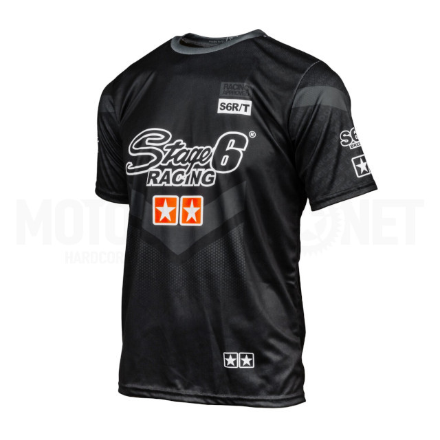 Camiseta Pure Team Stage6 - negro