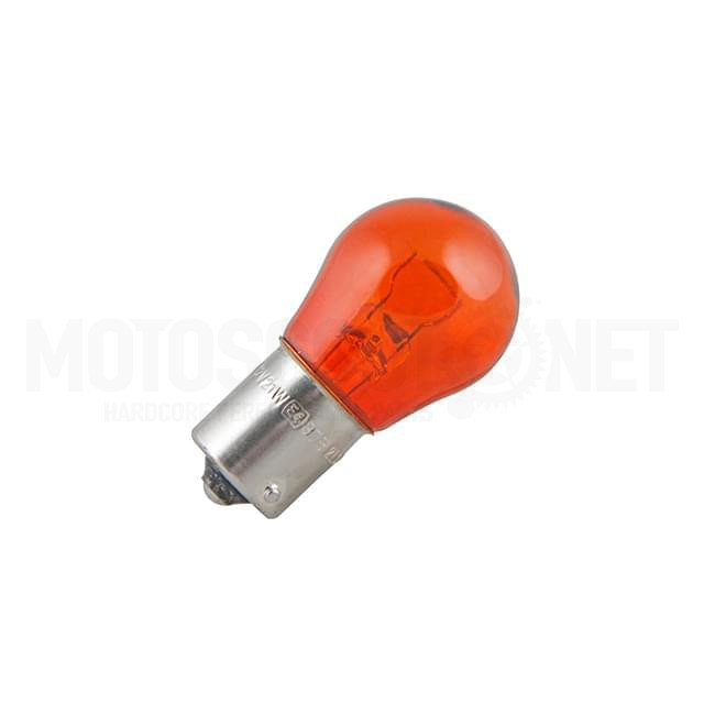 Vega® - Bombilla intermitente WY5W W5W T10 tintado en color naranja 12 V