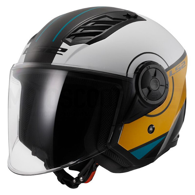 Casco discount jet marron