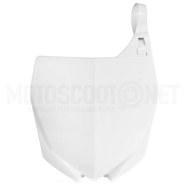 8665500001 - Careta Portanumeros YZ85 15-21 Blanco Polisport