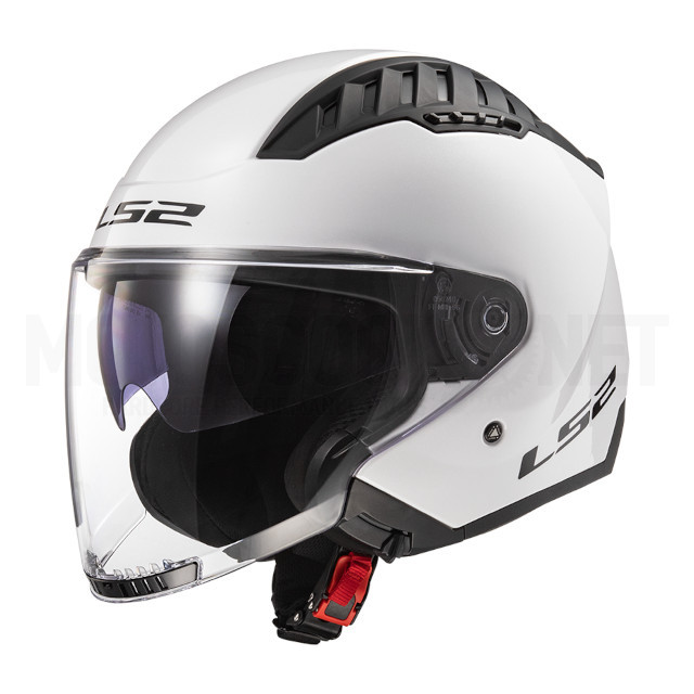 CASCO LS2 OF562 AIRFLOW CONDOR COLOR Blanco/Negro/Rojo TALLA XS