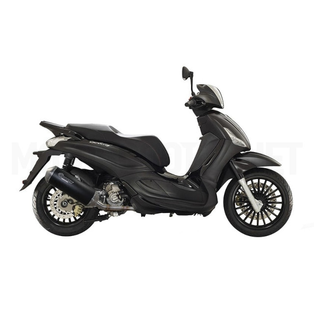 Escape Piaggio Beverly 350i Sport (CE) catalizado J.Costa