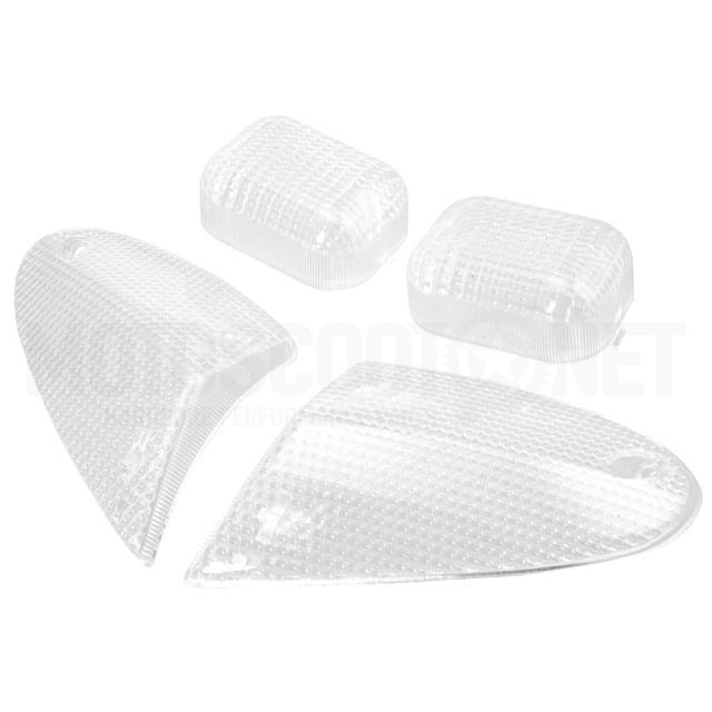 Kit tulipas de intermitentes Aprilia SR 2000 STR8 - blanco