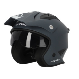 Casco trial Acerbis Jet Aria 2206 - gris mate