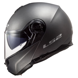 Casco Modular LS2 FF325 Strobe - titanio mate