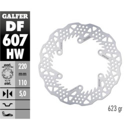 Disco de freno trasero Gas Gas EC 250 21-23 Galfer