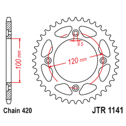 Corona de Acero 60 Dientes JTR1141 JT Sprockets