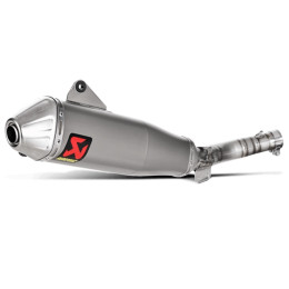 Escape Akrapovic Slip-On Spark Arrestor Yamaha YZ450 F 14-17/WR450 F 16-18 - titanio