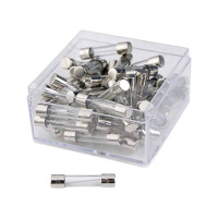 Caja de fusibles cristal 6.4x30mm 5A/10A/15A/20A 50 unidades Tun'R