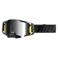 Gafas Offroad 100% Armega Nightfall - cristal espejo plata