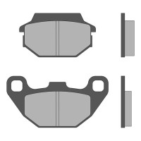 Pastillas de freno Kymco Agility R16 125-150cc Malossi - orgánicas