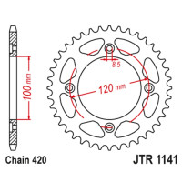 Corona Beta RR / RRT Z-51 Acero JT Sprockets 