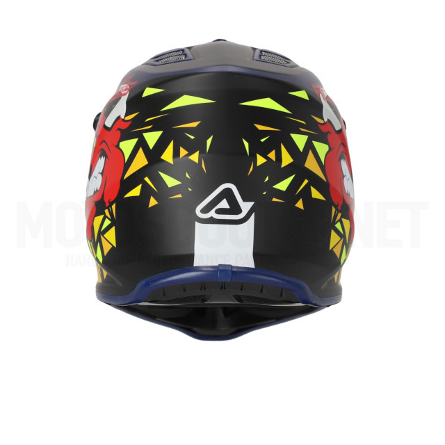 Casco cross infantil Acerbis profile negro/azul