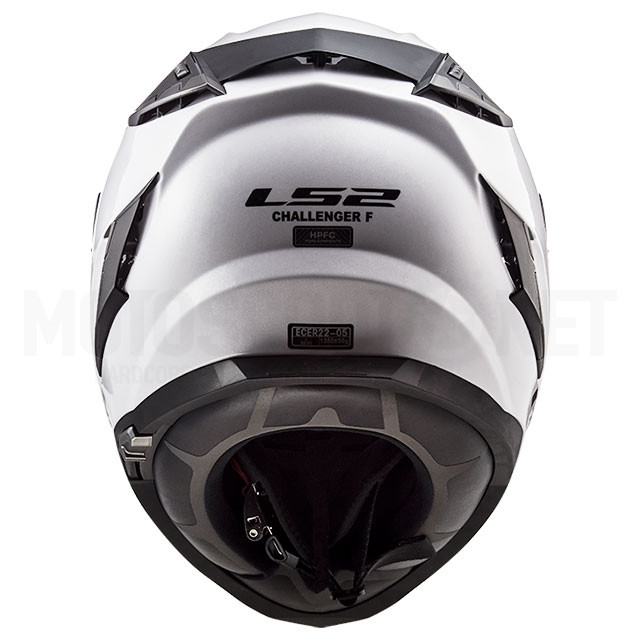 Casco integral LS2 FF327 Challenger Blanco ref: A-103271002