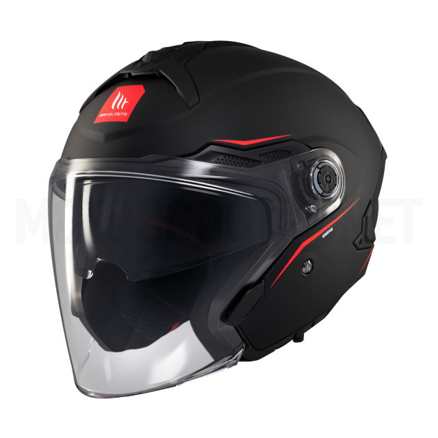 Capacete Jet Capacetes MT Cosmo SV Solid A1 Matte Black Sku:A-1361000012 /a/-/a-1361000012.jpg