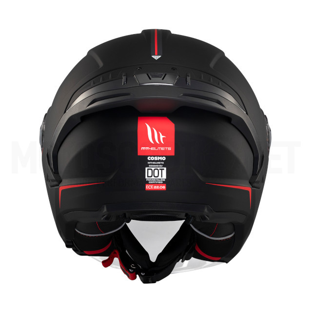 Capacete Jet Capacetes MT Cosmo SV Solid A1 Matte Black Sku:A-1361000012 /a/-/a-1361000012_111.jpg