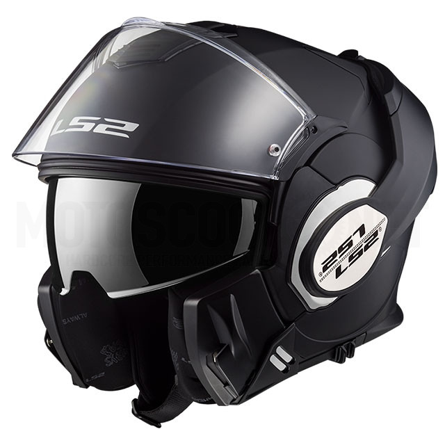 Capacete modular mono único LS2 FF399 Valiant - preto mate Sku:A-503991011 /a/-/a-503991011_07.jpg