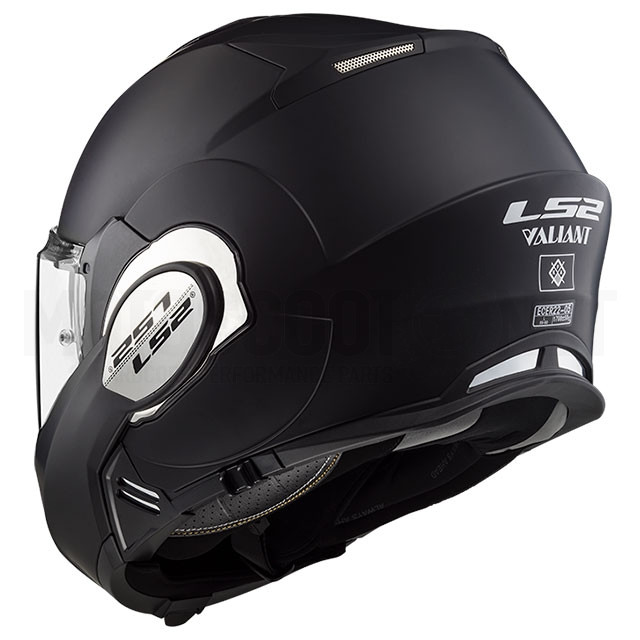 Capacete modular mono único LS2 FF399 Valiant - preto mate Sku:A-503991011 /a/-/a-503991011_11.jpg