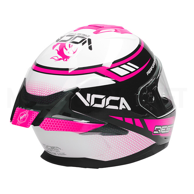 Casco integral VOCA Bestia rosa electric