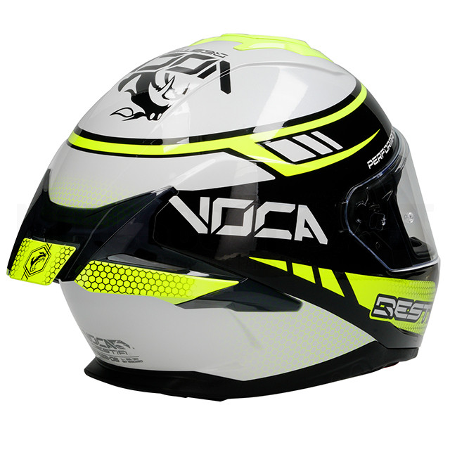 Casco integral VOCA Bestia amarillo all-star