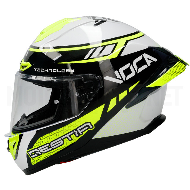 Casco integral VOCA Bestia amarillo all-star