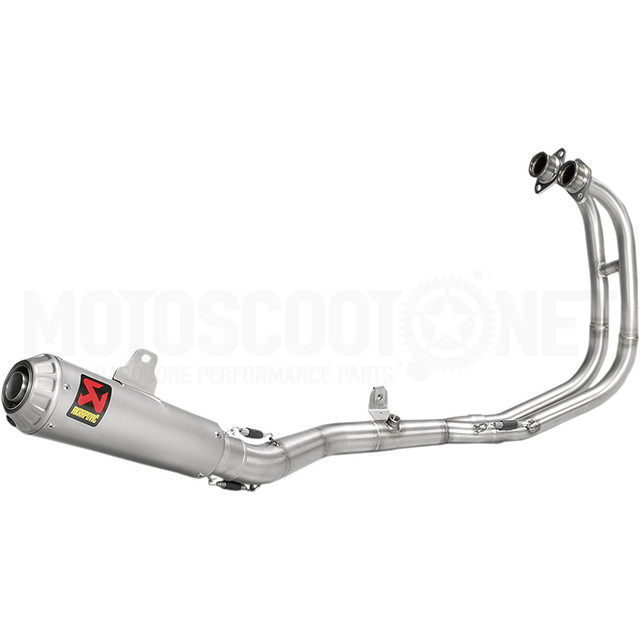 Escape completo Akrapovic Racing Line Yamaha MT-03 16-18 / YZF-R3 >15