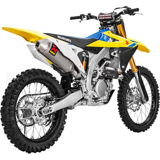 Escape completo Akrapovic Evolution Line Suzuki RM-Z 450 18-21 - titânio