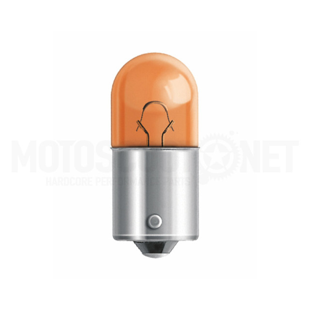 Bombilla posición BAU15s 12V-10W Osram - Naranja