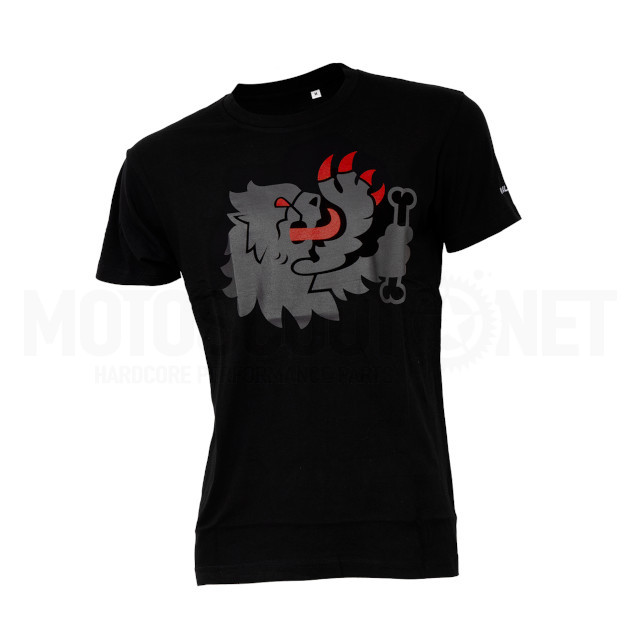 T-shirt Griffe Lion black Malossi