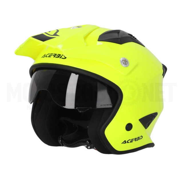 A-0025055.061 Casco Trial Acerbis Jet Aria 2206 Amarillo Fluor