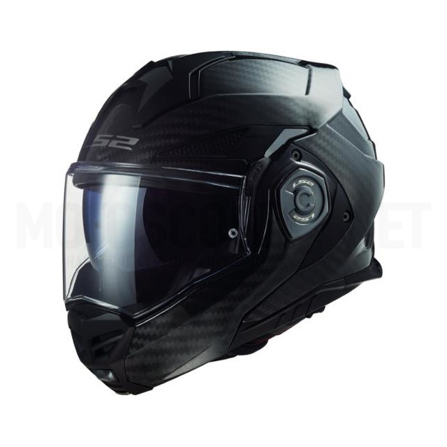 Casco modular LS2 FF901 Advant X solid carbono