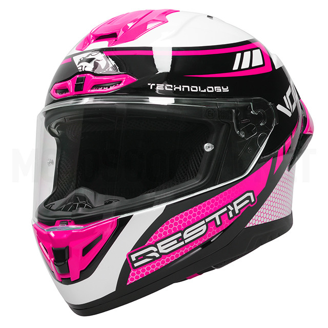 Casco integral VOCA Bestia rosa electric