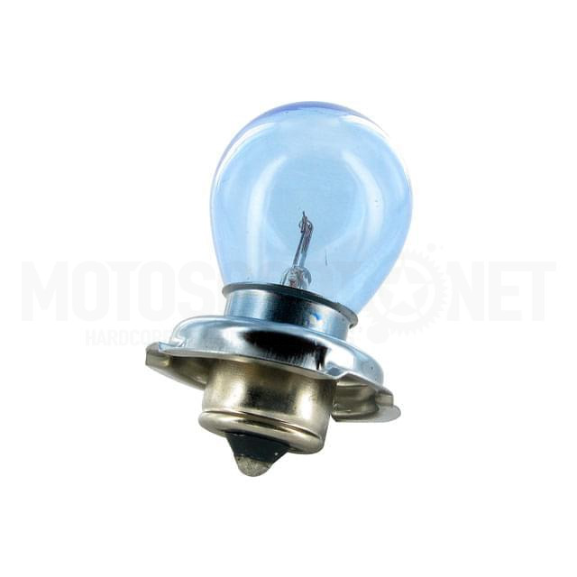 Lâmpada ótica de efeito Xenon Flösser, 12V 15W azul (P26S)