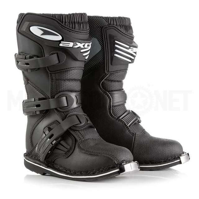 Botas de cross country para criança AXO Drone - preto