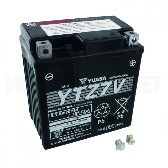 YTZ7-V Batería Yuasa YTZ7-V