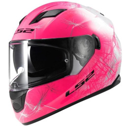 LS2 FF320 Stream Wind capacete integral fluorine-rosa branco