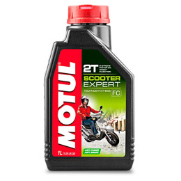 Mistura de óleo Motul Scooter Expert 2 tempos 1L