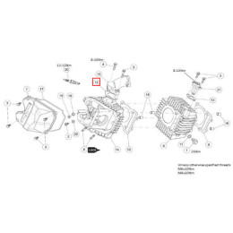 Junta do bocal de admissão Motor Daytona Anima