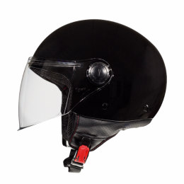 Capacete MT Helmets OF501 Street Solid - preto brilhante