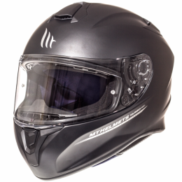 Capacetes MT FF106 Capacete Targo Solid A1 - preto mate