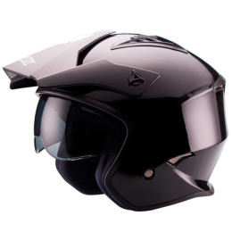 Capacete de trial Unik CT-07 - preto