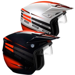 Capacete de trial Hebo Zone 3 Square V II