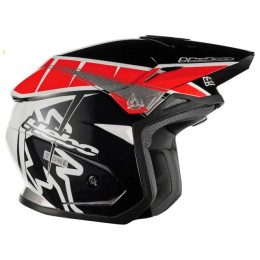 Capacete Hebo Trial Zone 5 T-One vermelho