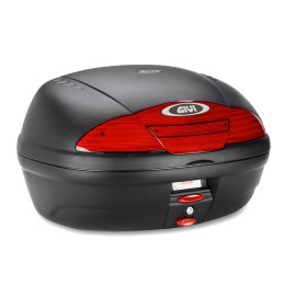 Top case Monolock E450 Simply II vermelho catadriptic 45 litros Givi