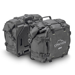 Canyon 25+25L alforges laterais impermeáveis Givi