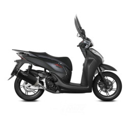 Honda SH 300 05-20 JCosta escape homologado - Alumínio preto