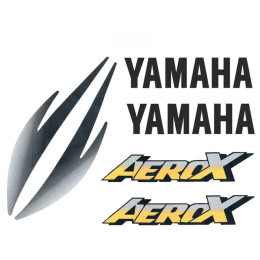 Kit de autocolantes Yamaha Aerox - amarelo