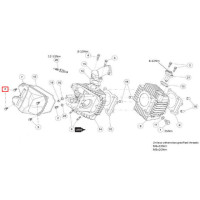 Parafuso de tensão da corrente de distribuição M6x18 Motor Daytona Anima