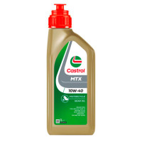 Óleo para transmissões 2T/4T 10W40 1L Castrol MTX mineral