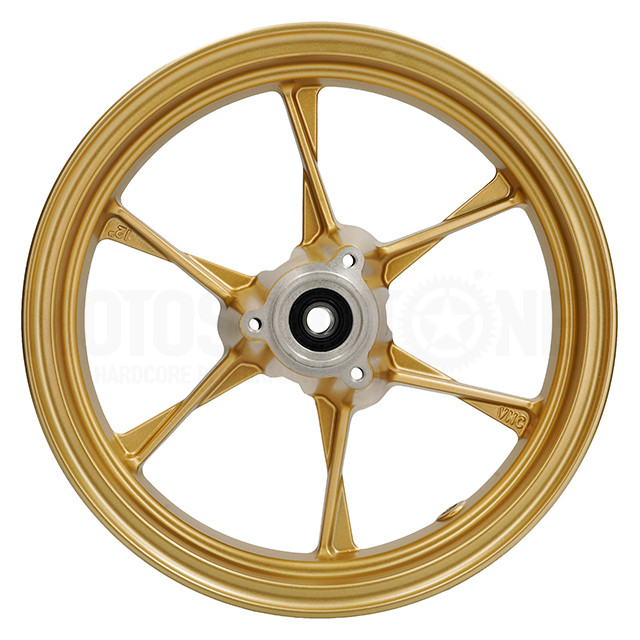 Llanta trasera 3.00x12" ultraligera cojinete d.15mm VMC - dorado